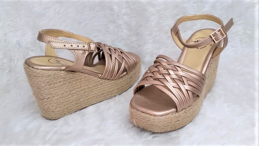 ENTRELAZADO ROSE GOLD 9CM   - ENTERG9