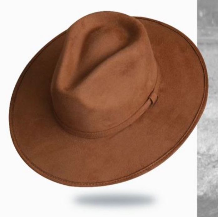 SOMBRERO GAMUZA FEDORA