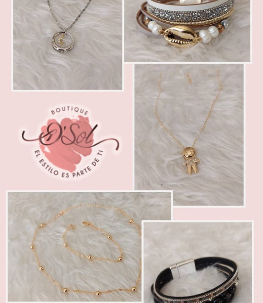 .ACCESORIOS   PULSERAS Y COLLARES... -L3